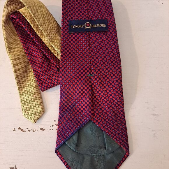 Tommy Hilfiger Men's Micro Core Tie - Picture 10 of 12